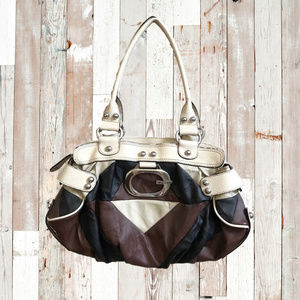🔺Sold🔺GUESS Leather Patchwork Handbag